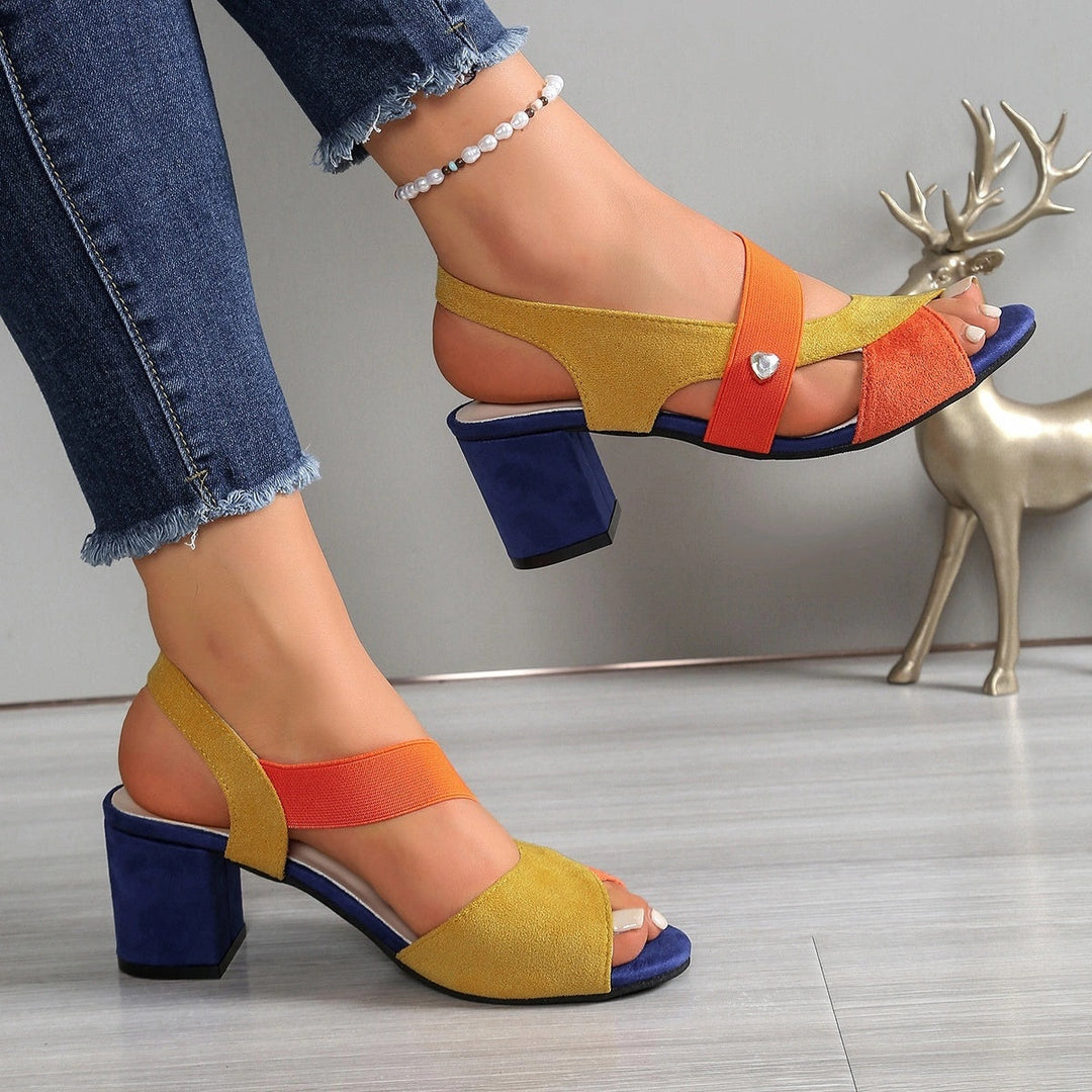 Elara™ | Talons Confortables avec Brides Croisées