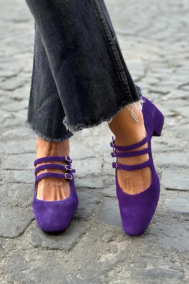 BALLERINES AVEC SANGLES
