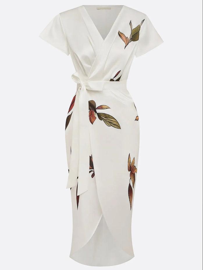 Amira | Robe Enveloppante Élégante