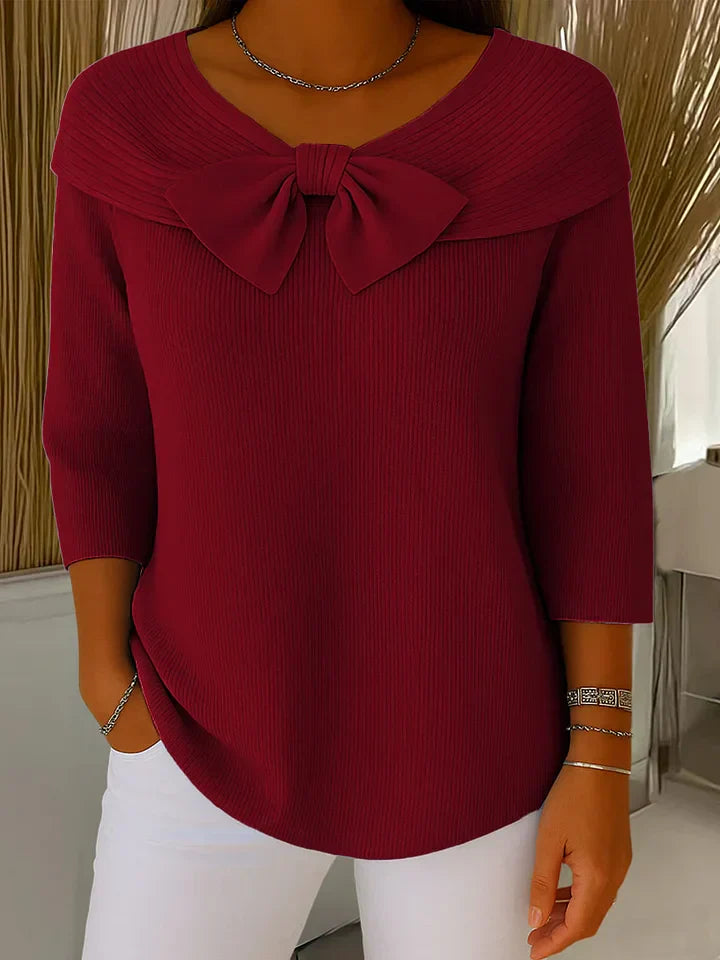 Elodie | Bow Sweater