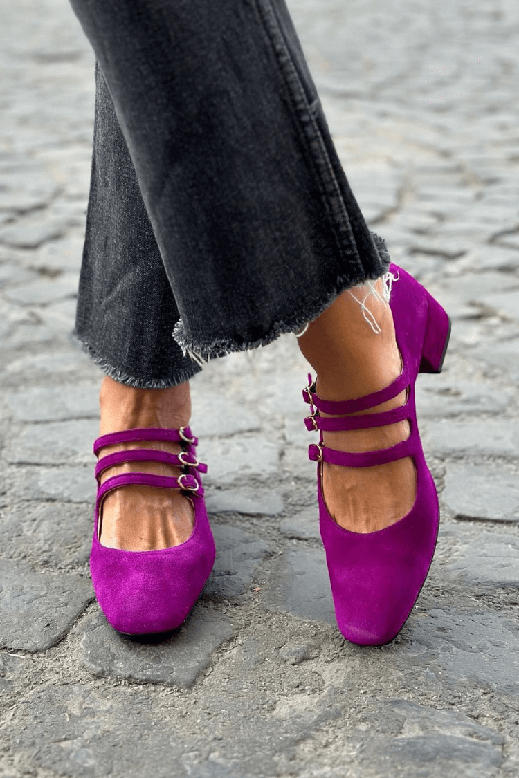BALLERINES AVEC SANGLES