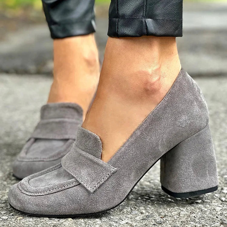 LOAFERS À TALON BLOCK
