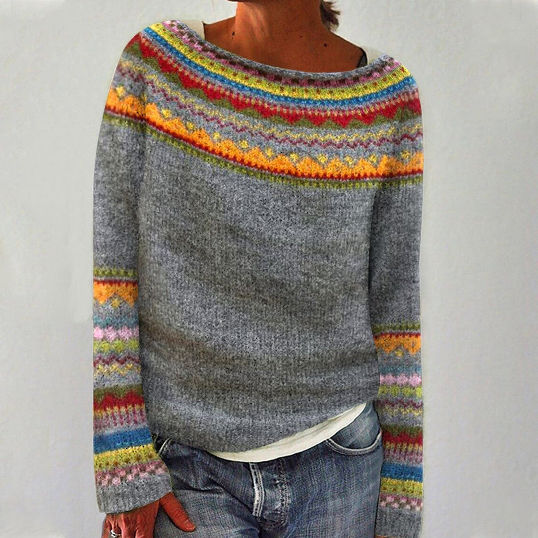 Aliana™ | Retro Wool Sweater