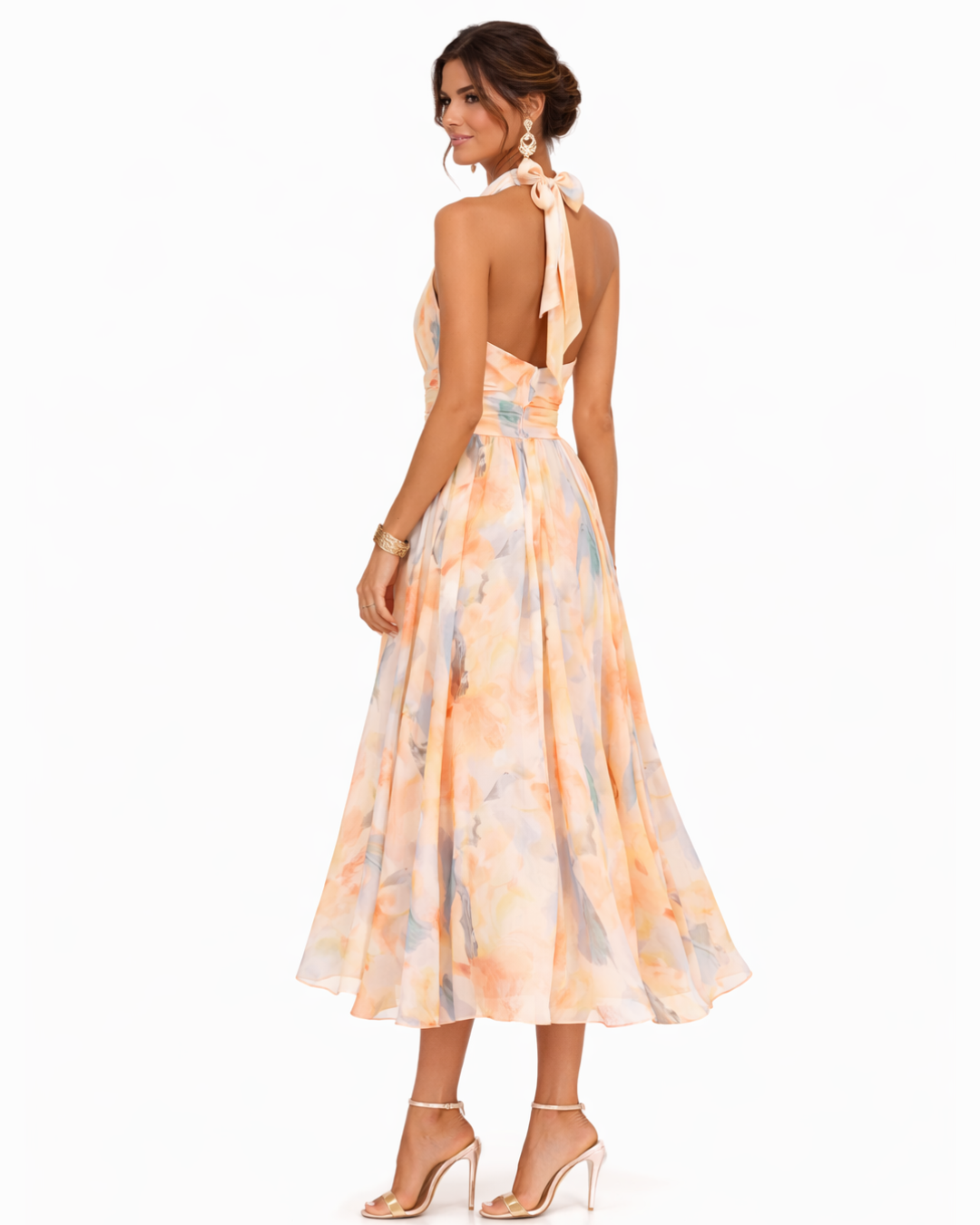Aurora | Robe à Col Halter