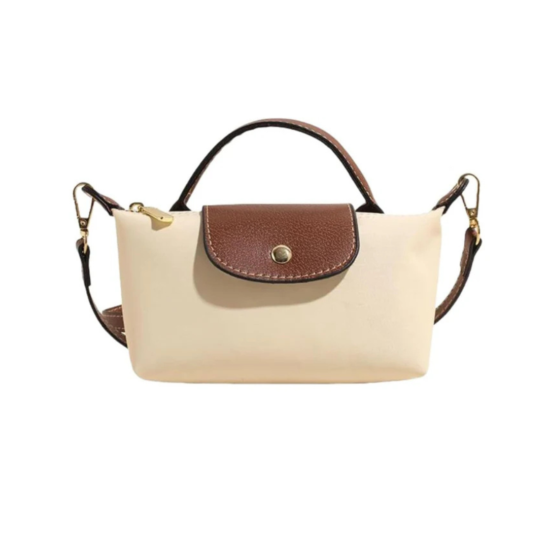 Mini Longchamp Bag, White