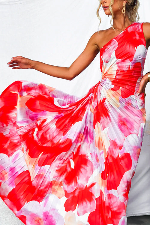 Yanira™ | Robe Plissée Unilatérale