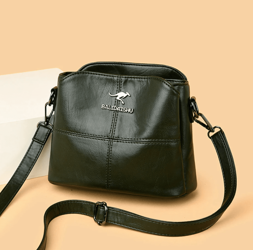 Ladies leather crossbody bag