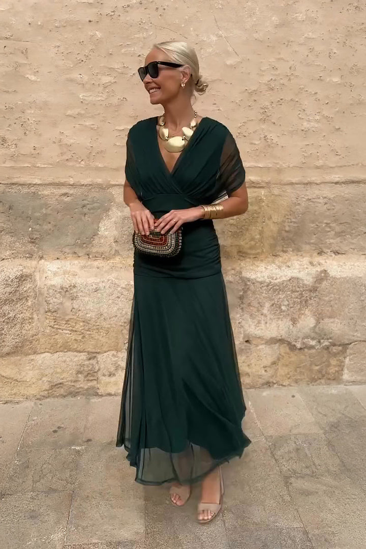 Lorenza™ | Robe Maxi Élégante avec Décolleté en V
