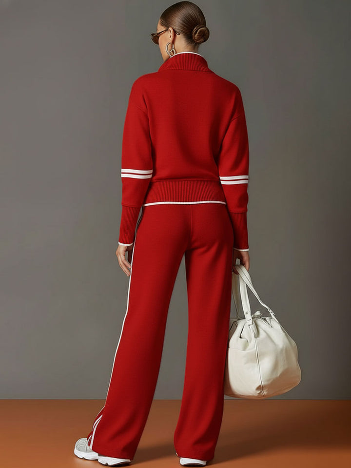 Marietta – Sweat et pantalon à jambes larges