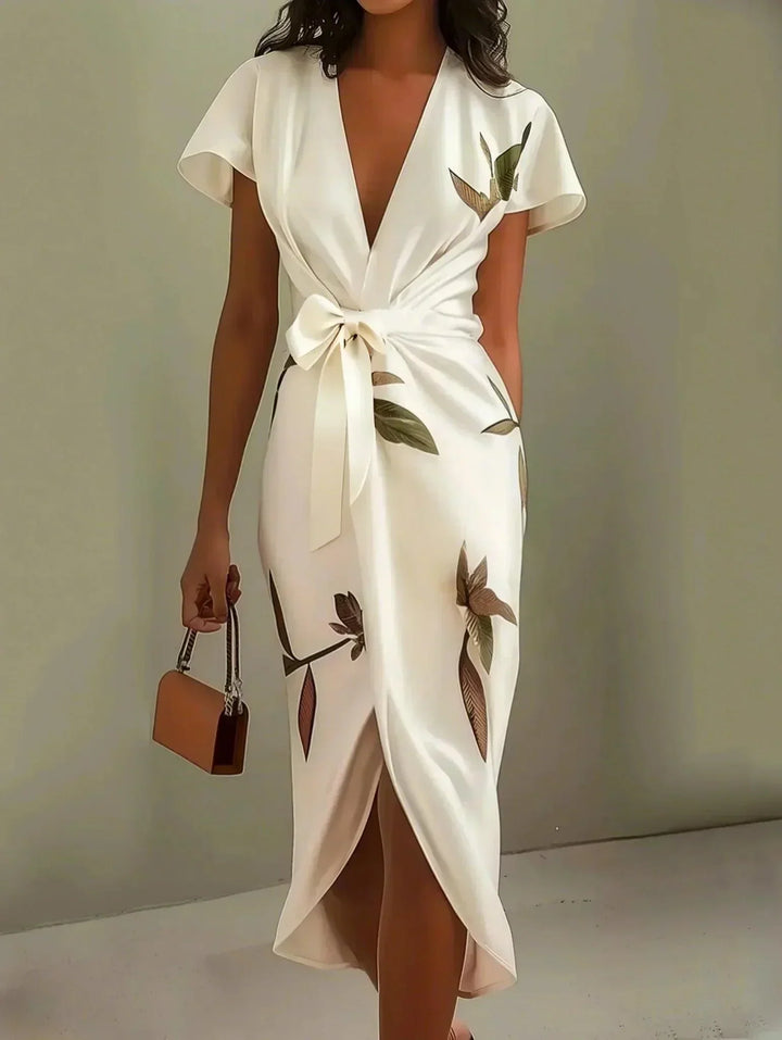 Amira | Robe Enveloppante Élégante