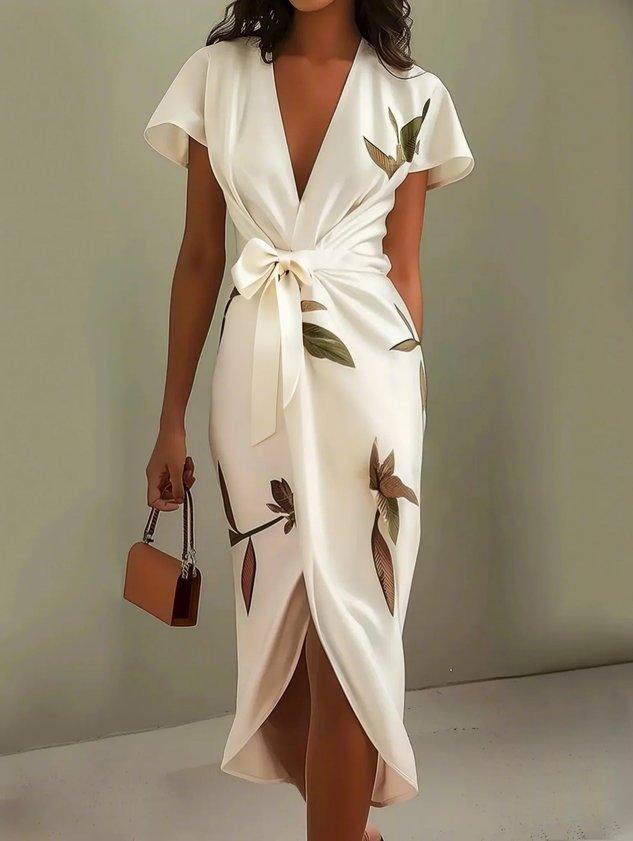 Amira | Robe Enveloppante Élégante