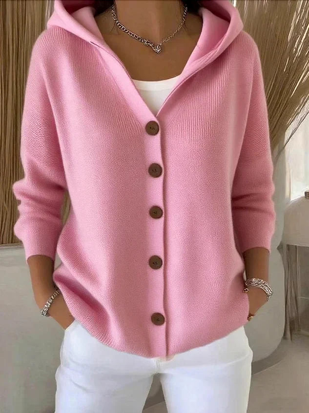 Claire™ | Hooded Knit Cardigan