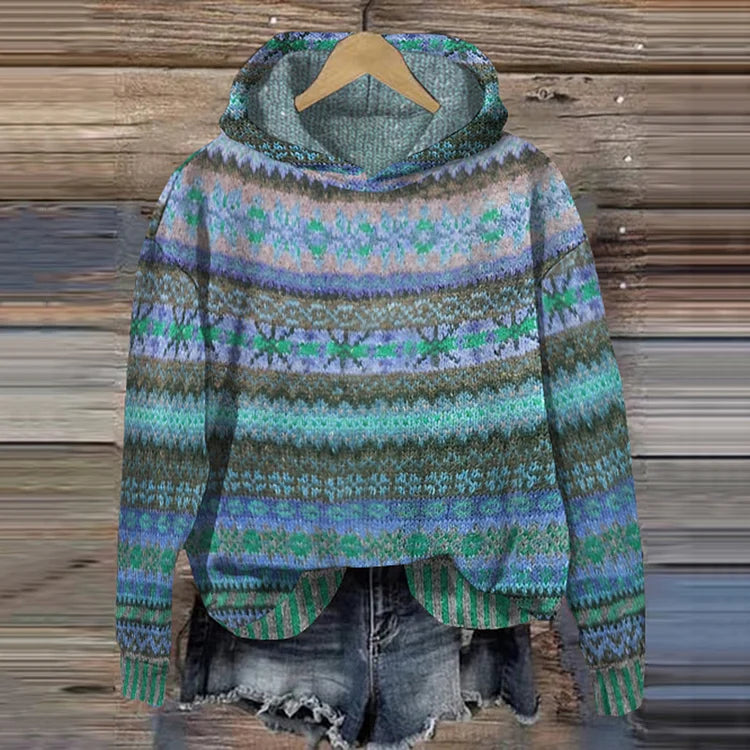 Jaida™ | Ethnic Retro Hoodie