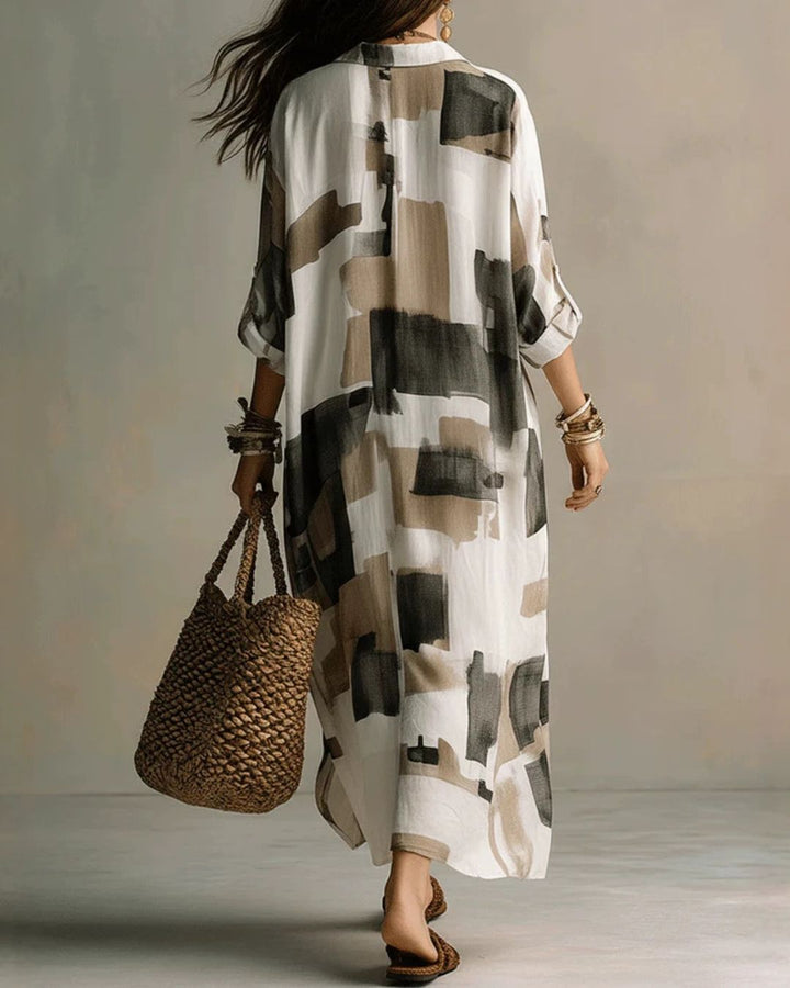 Beatrice | Chemise Longue Peinture