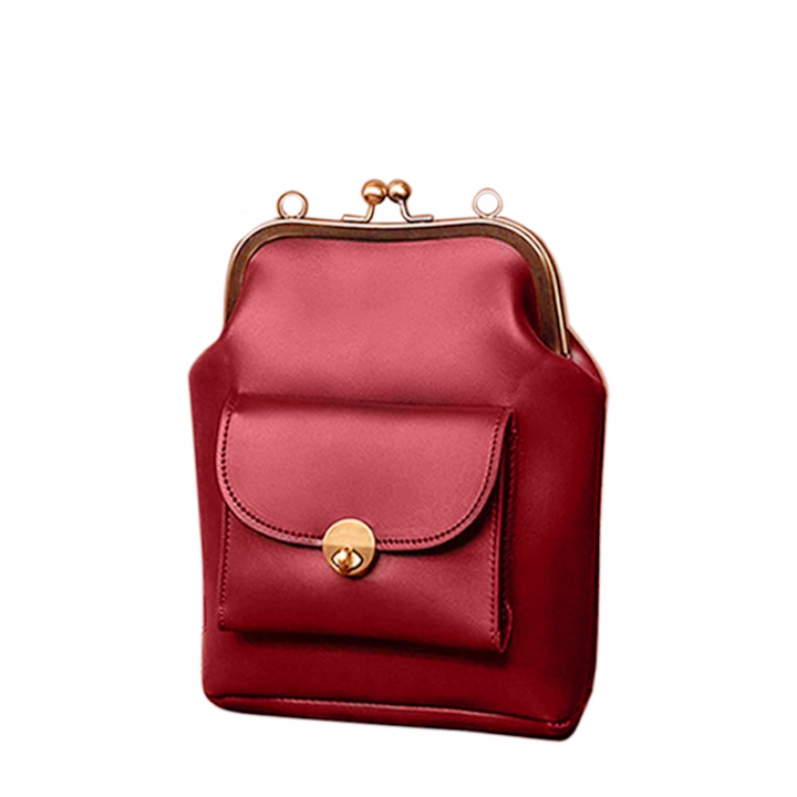 Vintage Kiss-Lock Bag - Retro Chic Essential