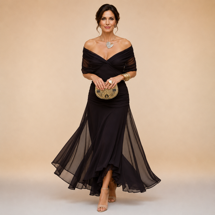 Emma | Robe de soirée maxi élégante