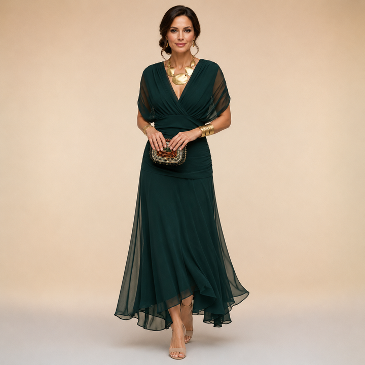 Emma | Robe de Soirée Maxi Élégante