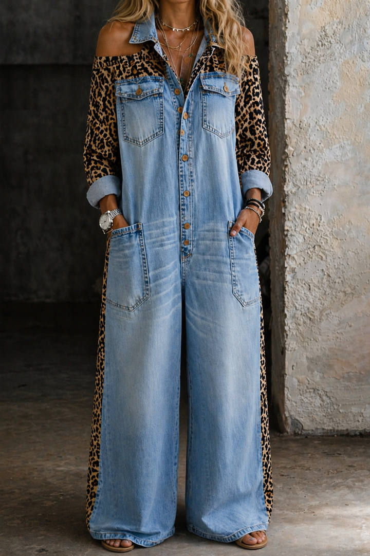 Amanda | Combinaison en Jean One Piece
