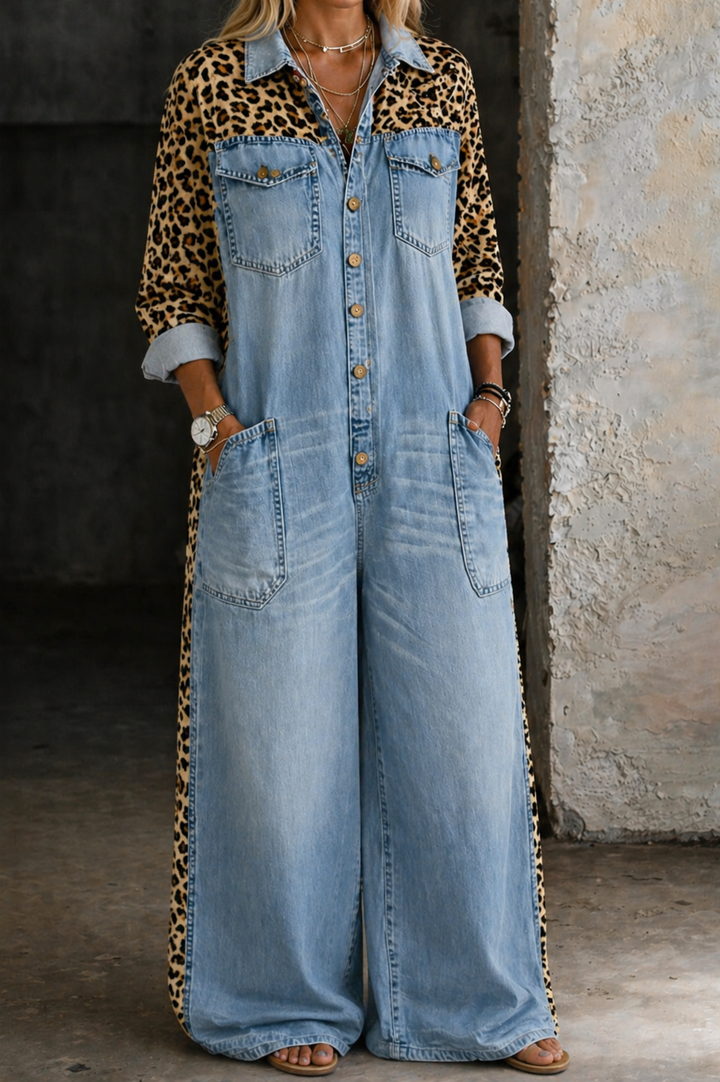 Amanda | Combinaison en Jean One Piece