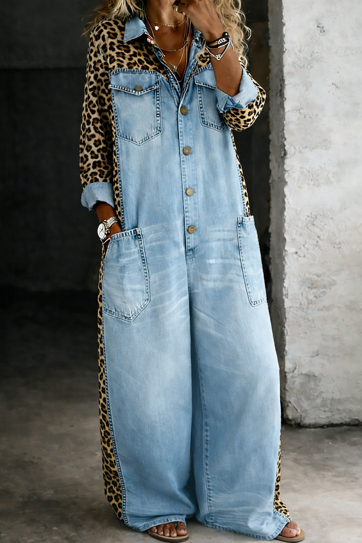 Amanda | Combinaison en Jean One Piece