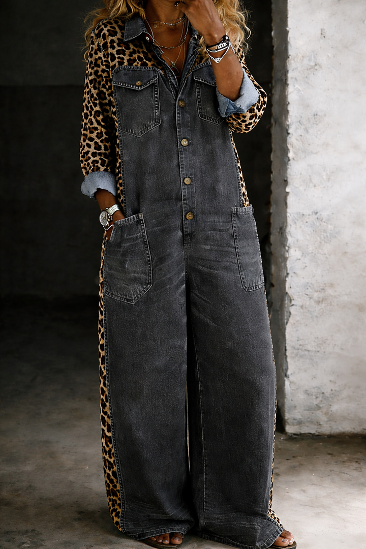 Amanda | Combinaison en Jean One Piece