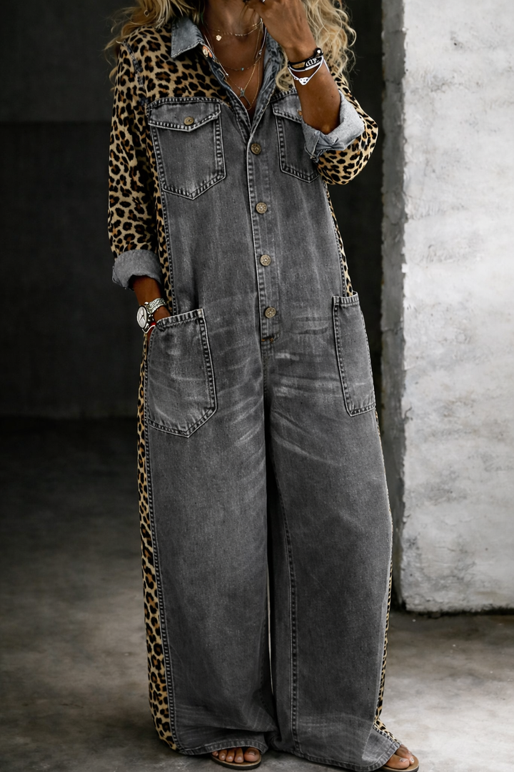 Amanda | Combinaison en Jean One Piece