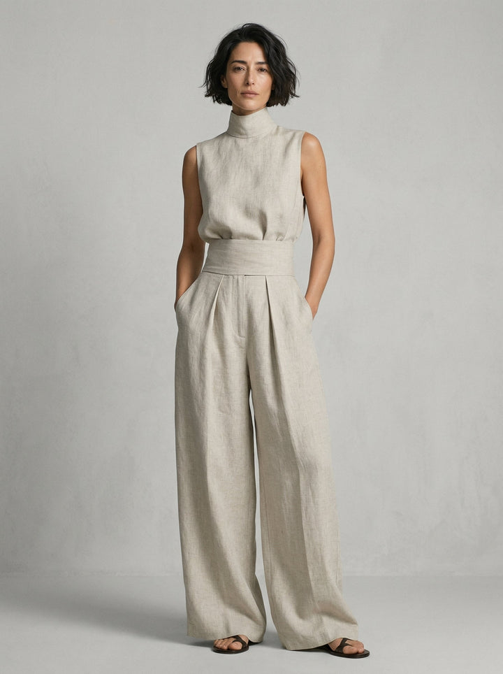 ESSENTIEL - Ensemble de Haut Sans Manches Minimaliste