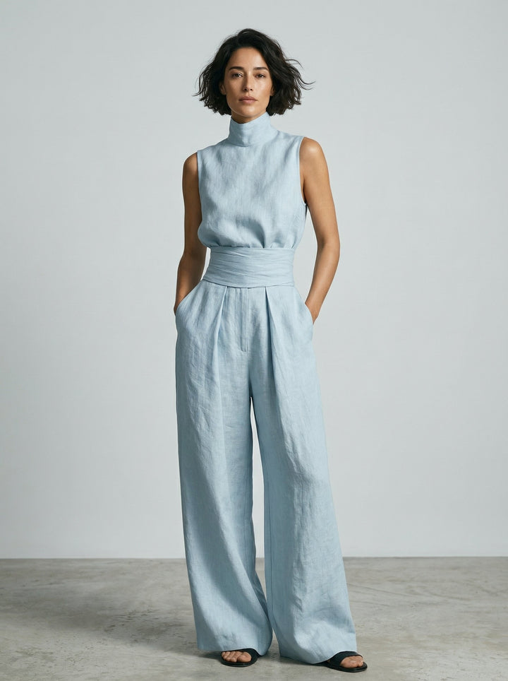 ESSENTIEL - Ensemble de Haut Sans Manches Minimaliste