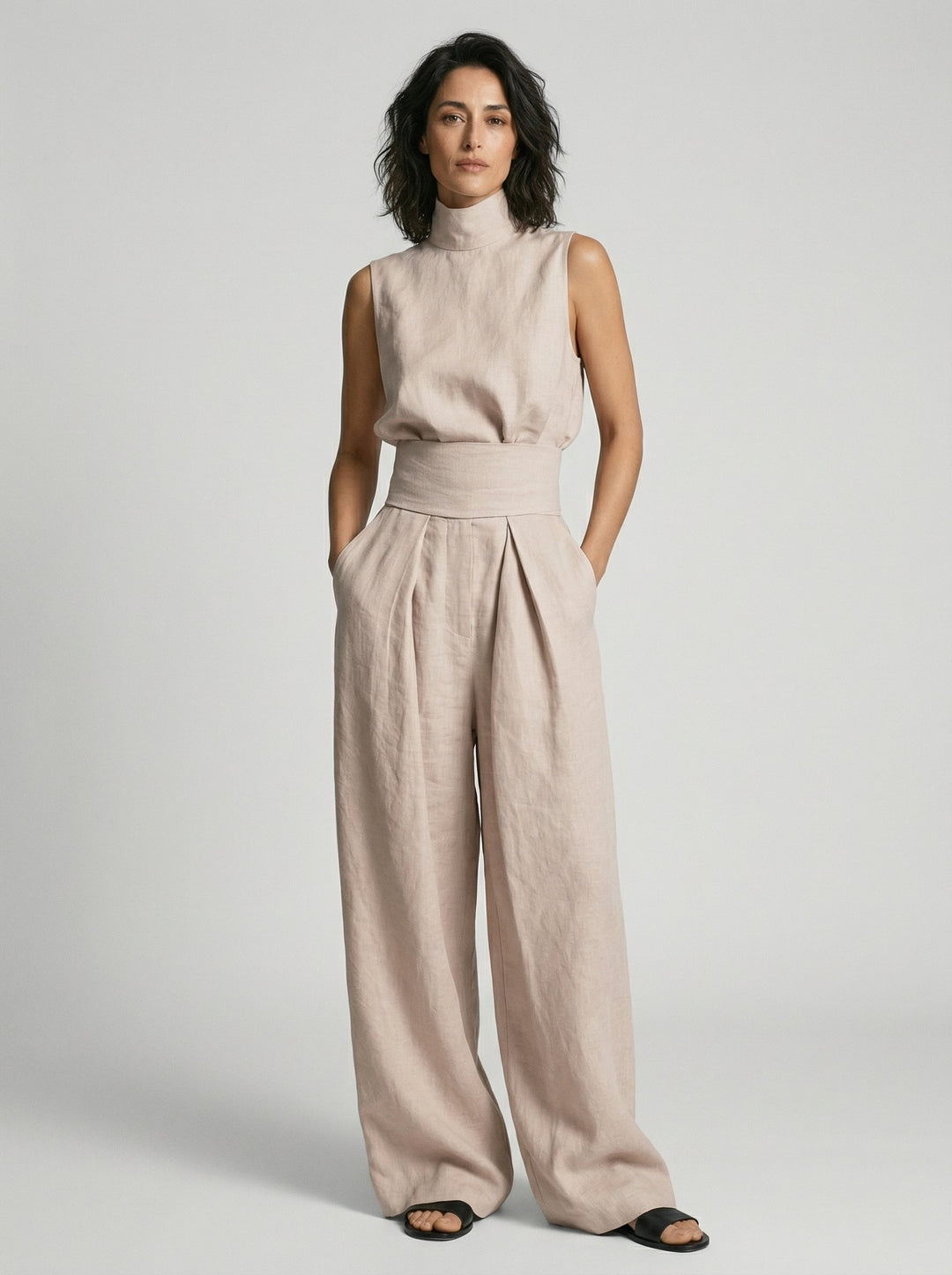 ESSENTIEL - Ensemble de Haut Sans Manches Minimaliste