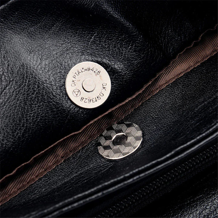 Elegant Embroidered Leather Tote and Crossbody Bag for Women