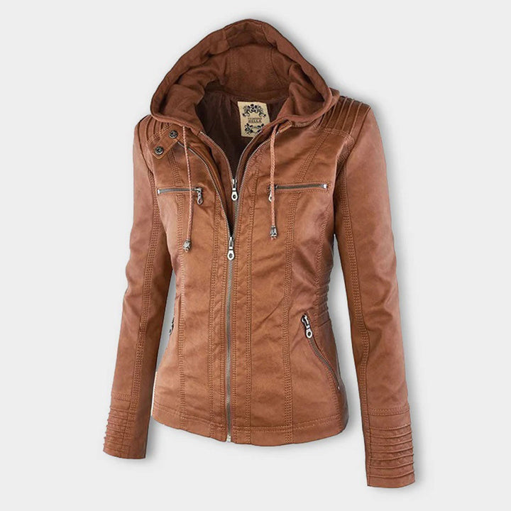 Karen™ | Robust and Elegant Leather Jacket
