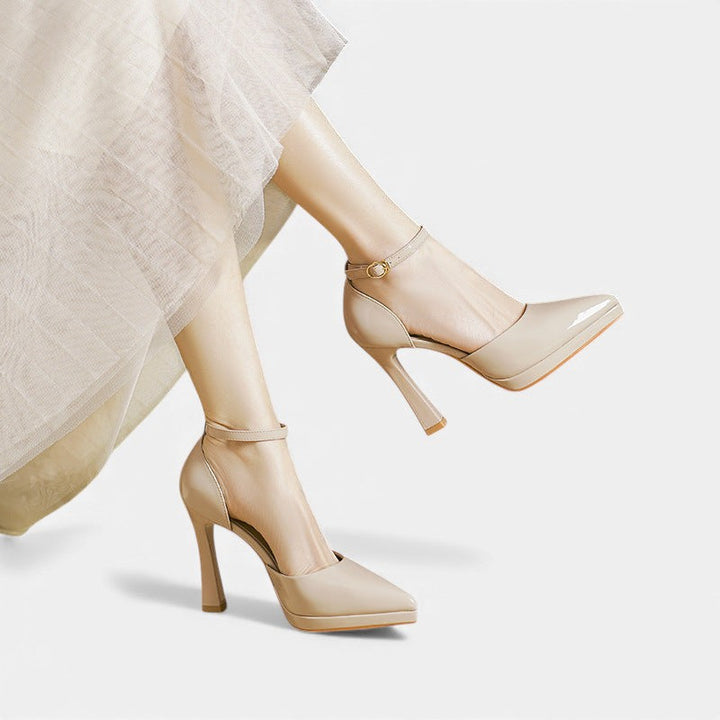 Evette™ | Talons en Cuir