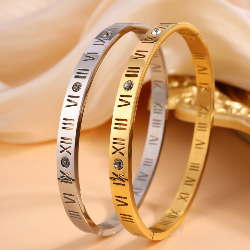 Bracelet Romain Numéral Intemporel