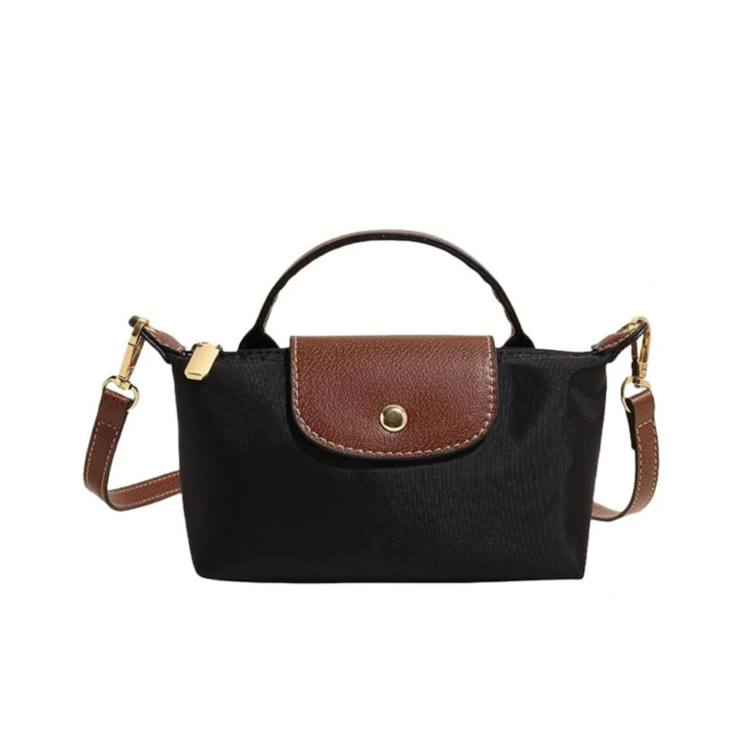 Mini Longchamp Bag, Black