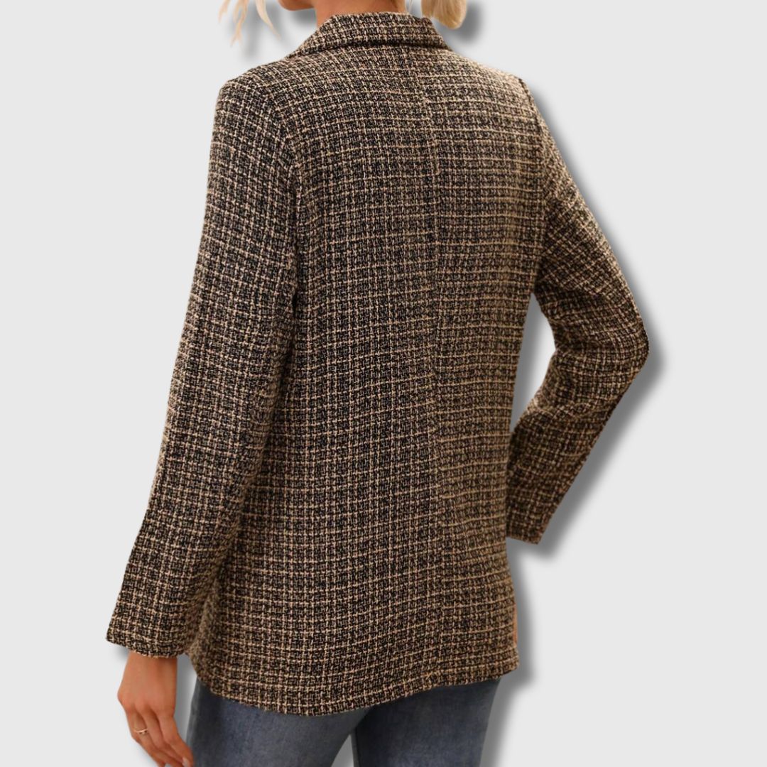 Blazer en tweed chic Tina™
