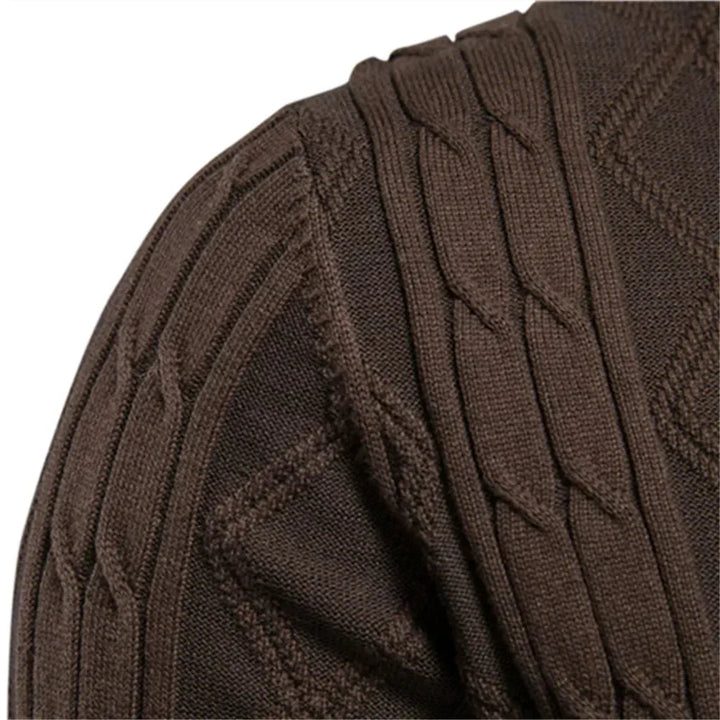 Waldemar | Men's Cardigan with Button Placket