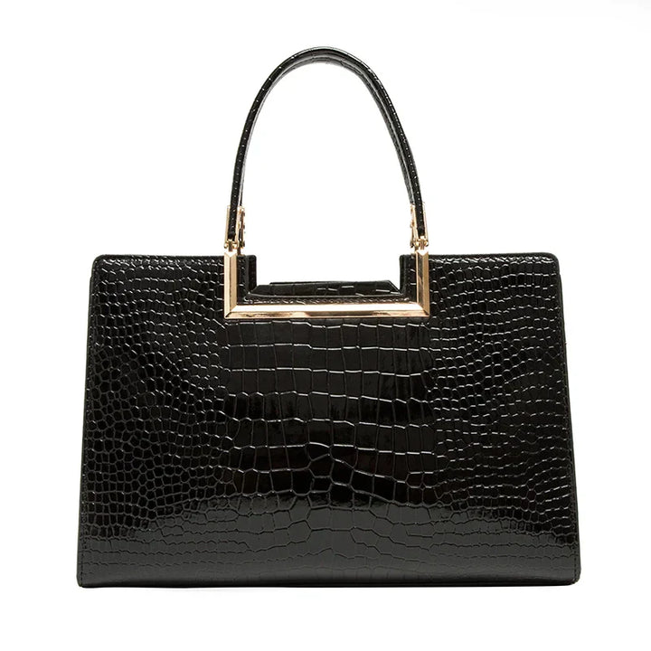 Leather Bag and Wallet Set