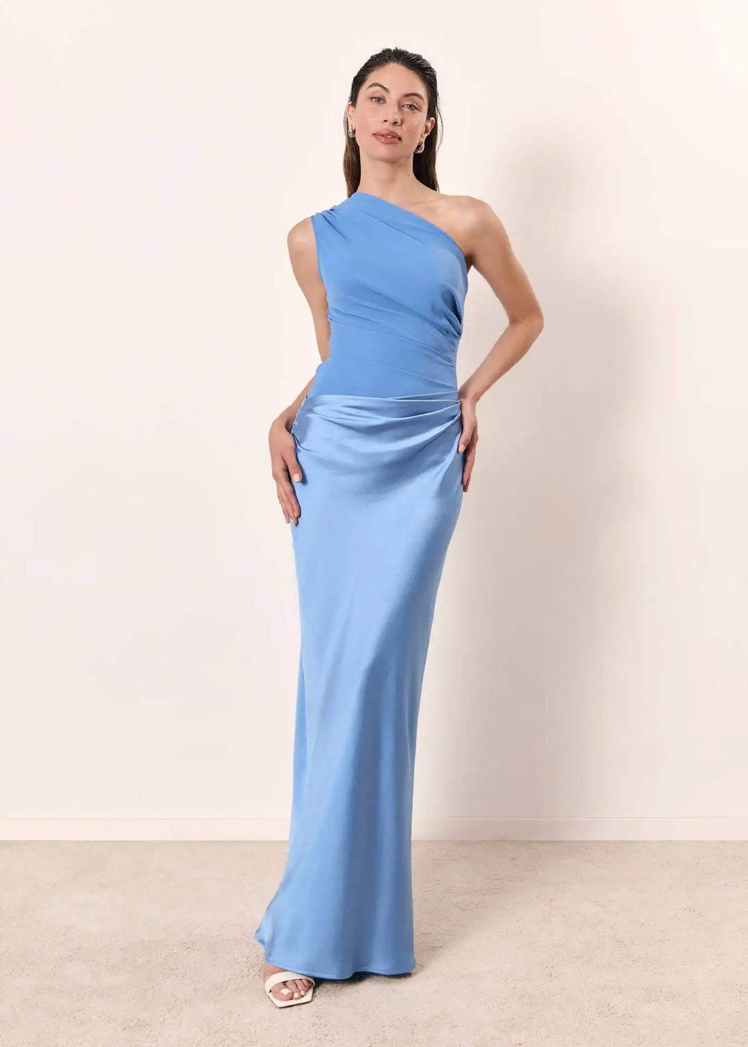 Sophia | Robe Maxi avec un Guilt en Satin
