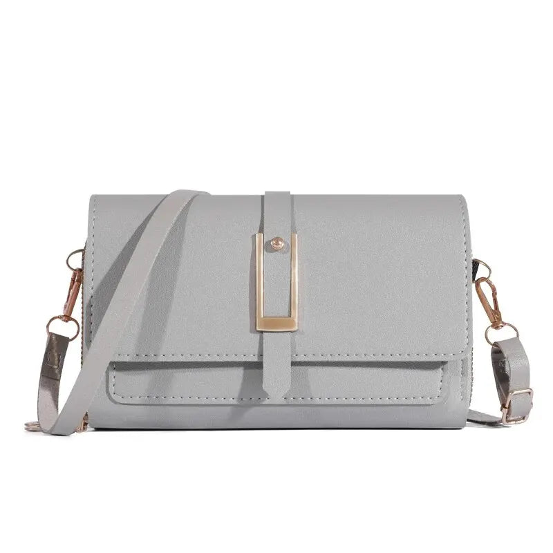 Elegant crossbody shoulder bag for women - Stylish mobile phone and card holder