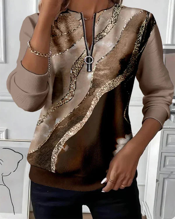 Willa™ | Vintage Print Sweatshirt