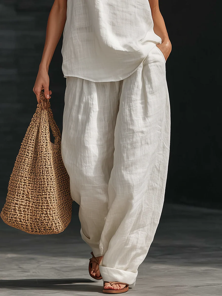 Zoë™ Ensemble sans manches avec pantalon large