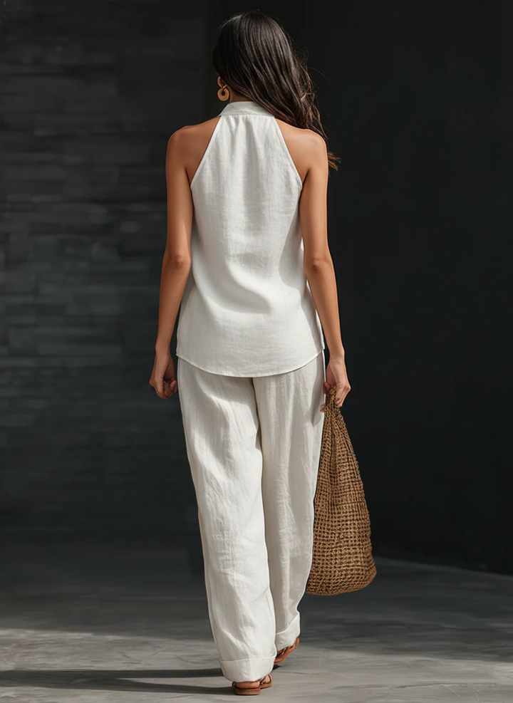 Zoë™ Ensemble sans manches avec pantalon baggy