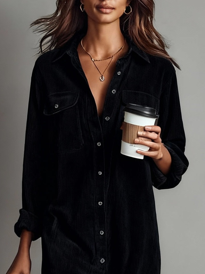 Brooke | Robe Midi à Boutonnage Simple