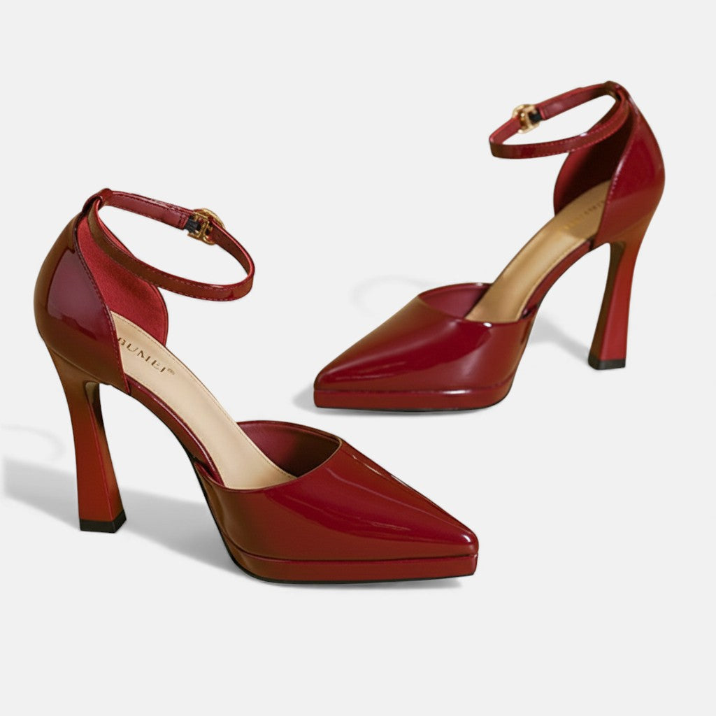 Evette™ | Talons en Cuir