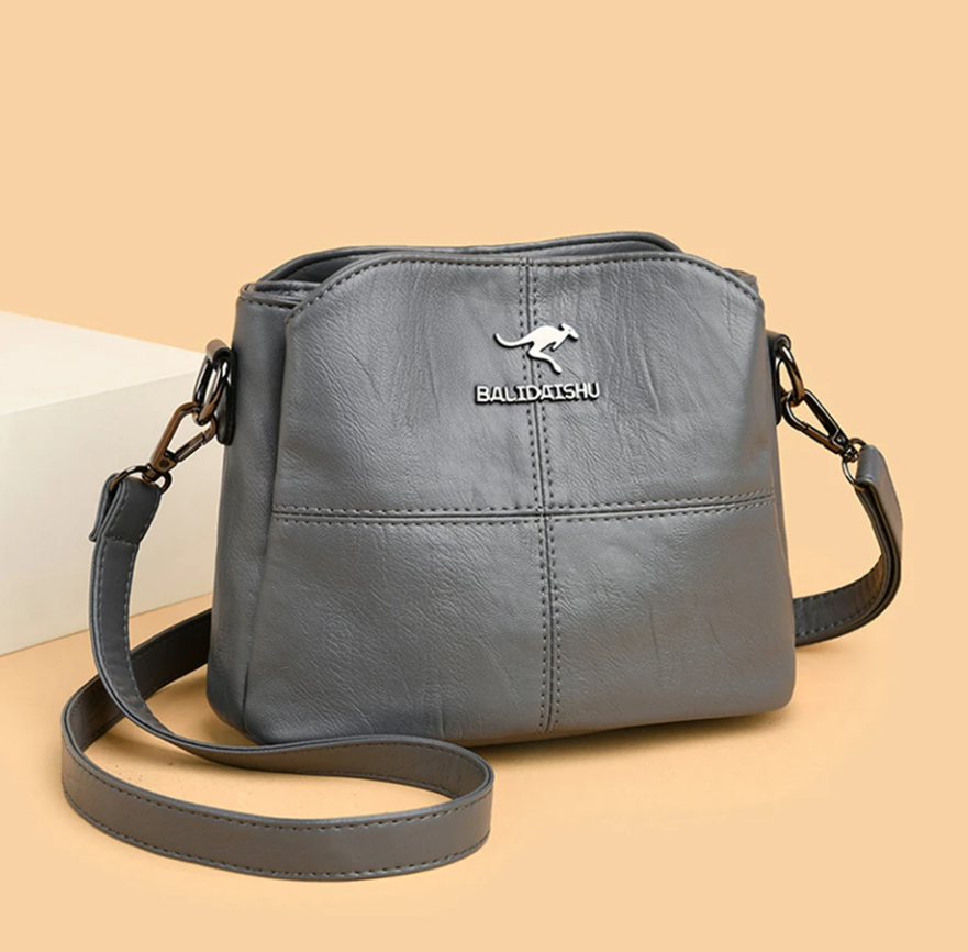 Ladies leather crossbody bag