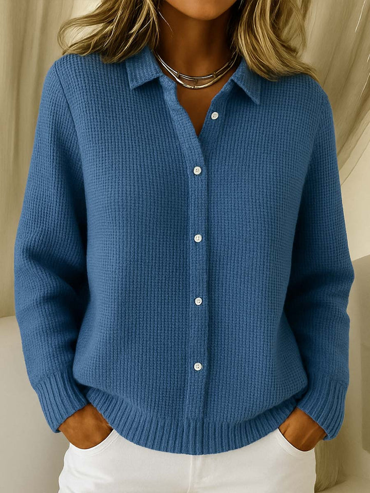 Marisse | Button-Up Knit Cardigan