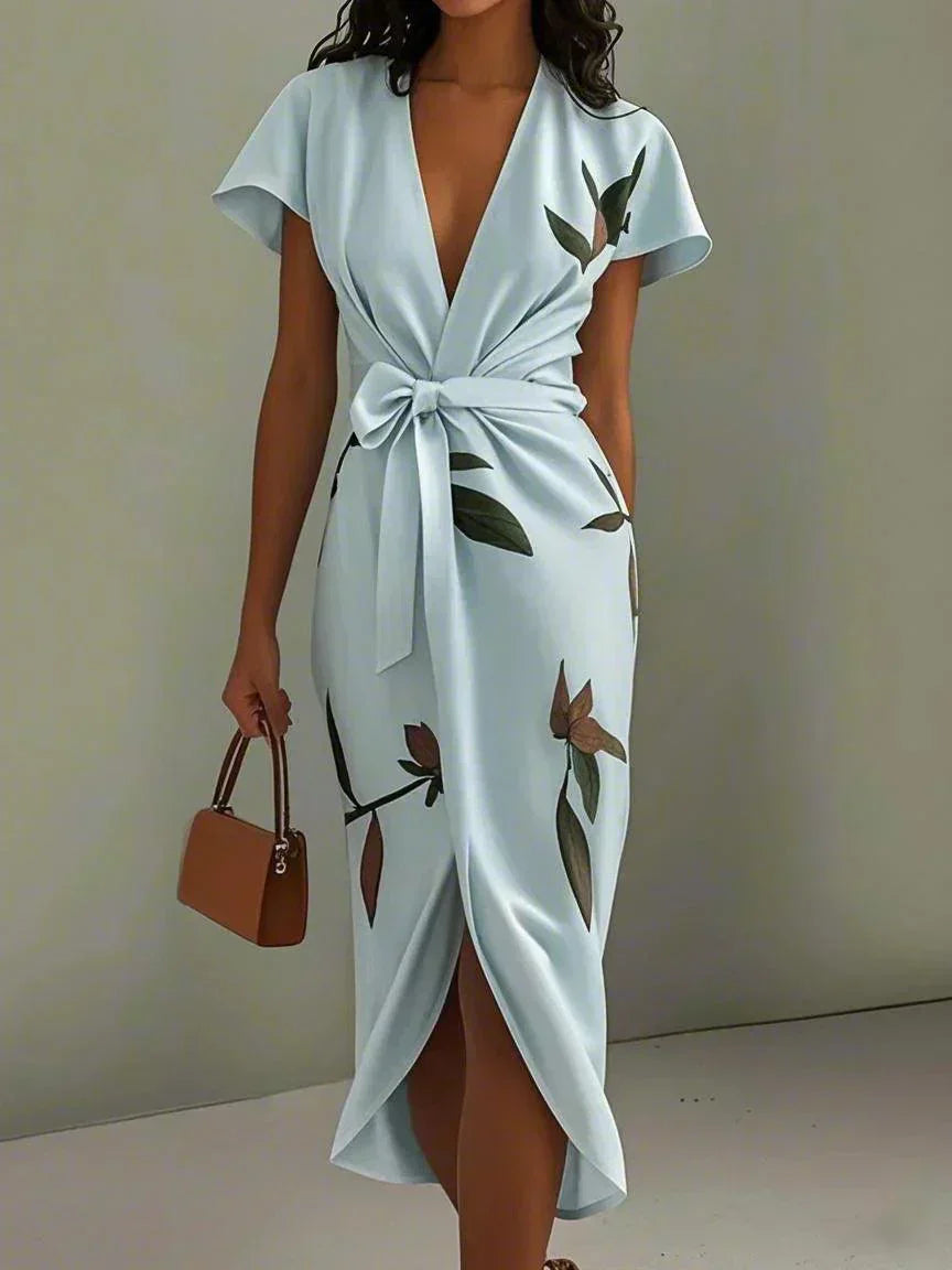 Amira | Robe Enveloppante Élégante