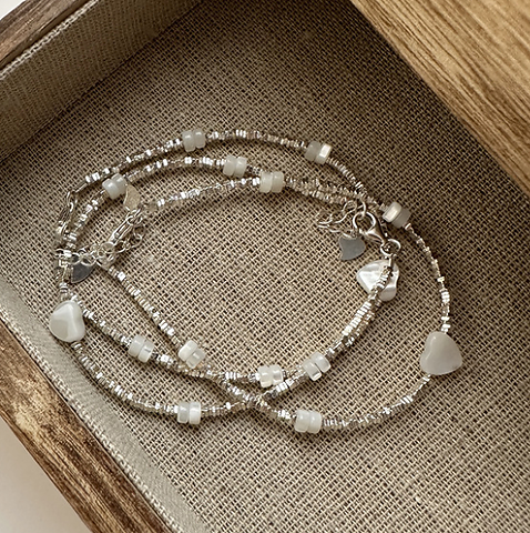 Collection de Bracelets en Perles Vintage Classiques