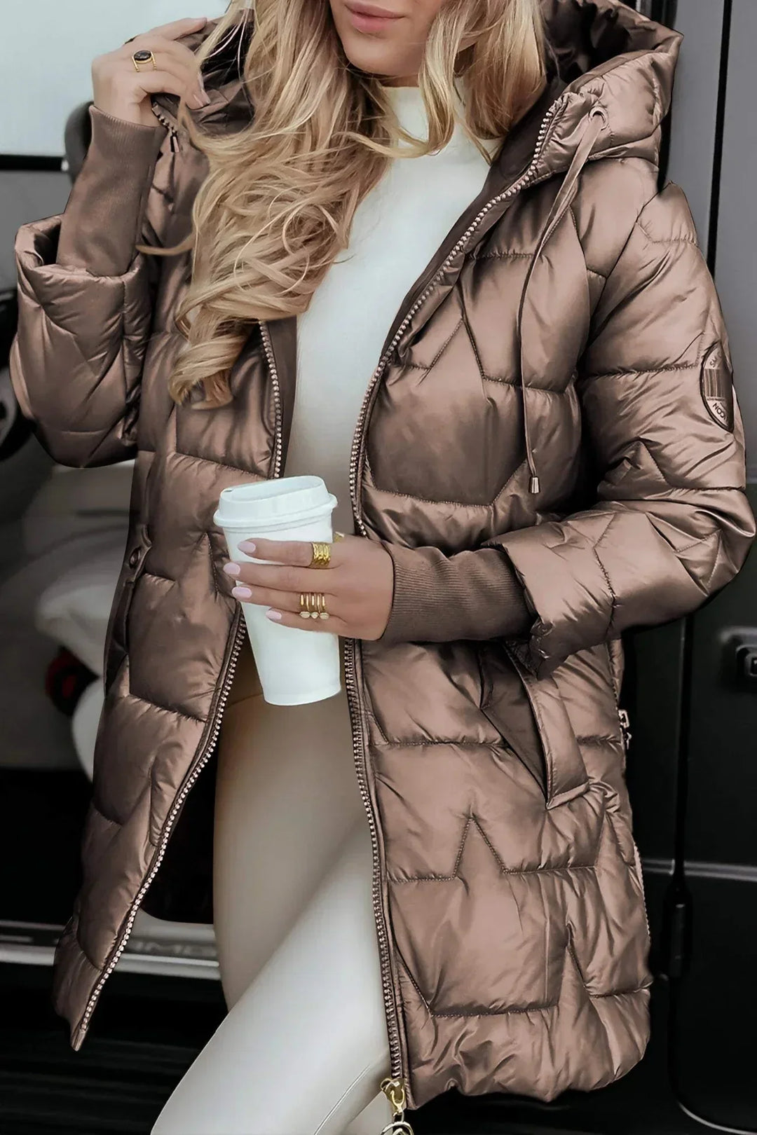 NOLWEN | Elegant coat with daily versatility and reliable warmth