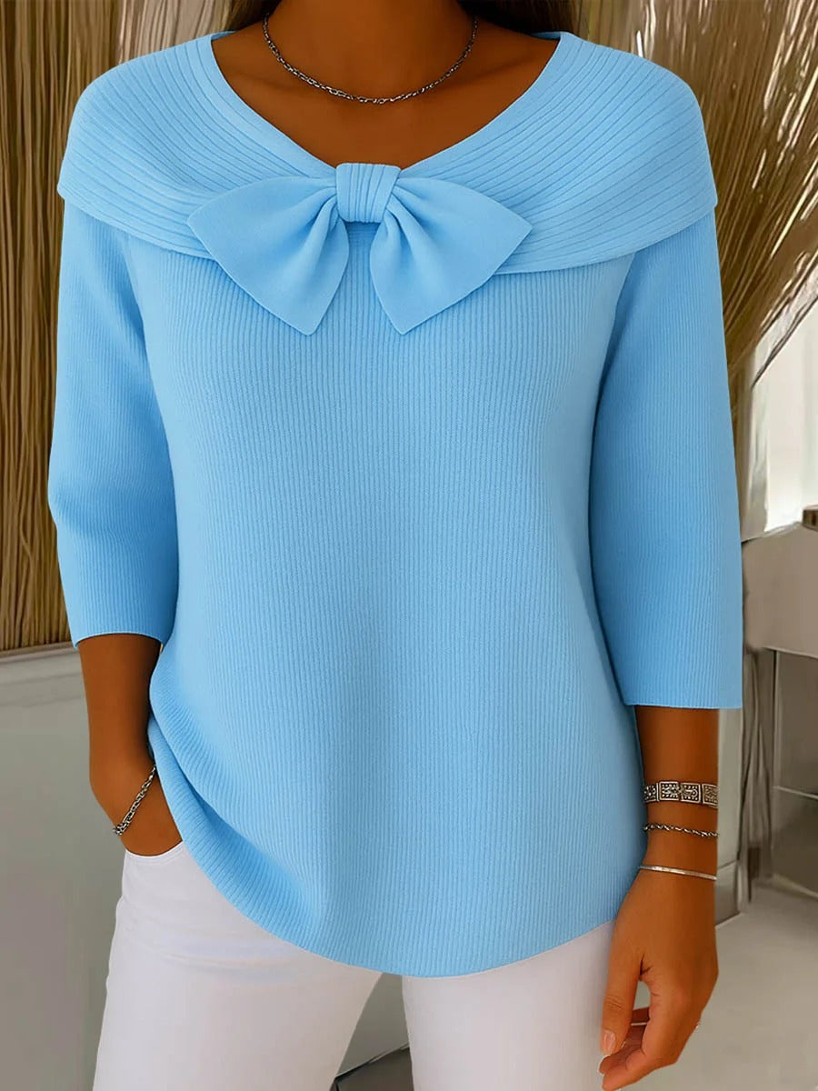 Elodie | Bow Sweater